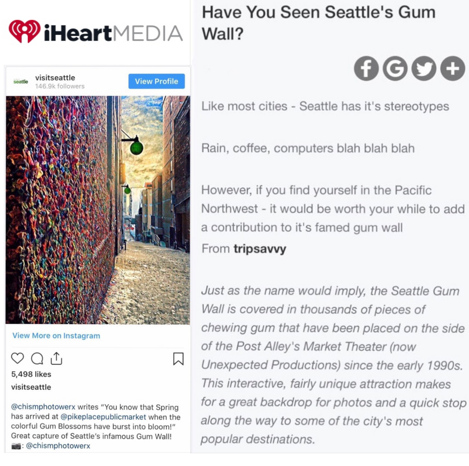 Photography from the Pike Place Market "Gum Wall" in Seattle Wa. Featured on iHeartRADIO media. Robert LaSelle Chism Photowerx