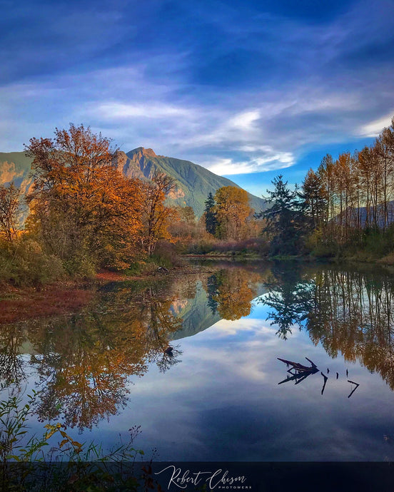 Mount Si reflections, Snoqualmie, WA