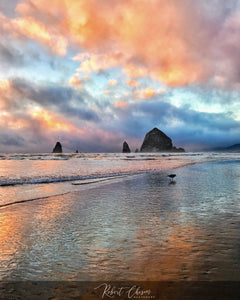Haystack Rock and Needles - Cannon Beach, OR.