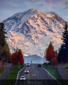 Mt. Rainier from Bonney Lake, WA