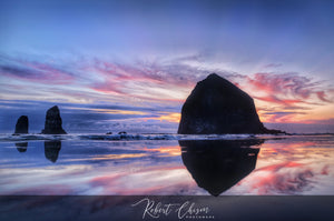 Haystack Rock and Needles - Cannon Beach, OR.